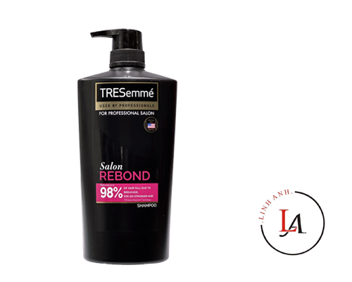 Gội Tresemme 850g(825ml) Keratin Smooth, Salon Rebond đen
